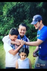 Mahesh Babu Family London Trip Photos